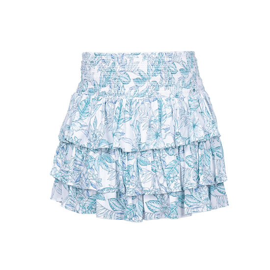 Celadon Ruffle Skirt