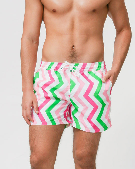Load image into Gallery viewer, Italy Short-Length Swim Shorts
