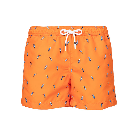 Load image into Gallery viewer, Tucan Short-Length Swim Shorts
