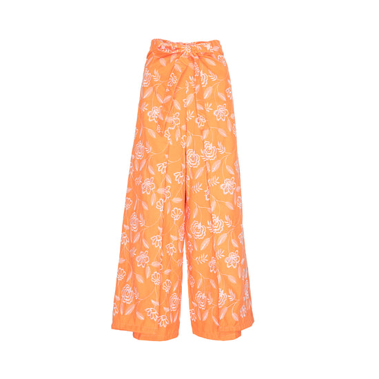 Batik Orange Sarong Pants