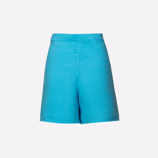 Sarong Shorts (Aqua Blue)