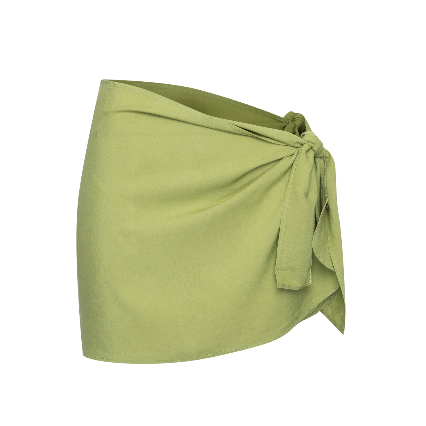 Load image into Gallery viewer, Wrap Skirt (Apple Green)
