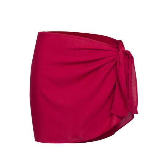 Wrap Skirt (Magenta)