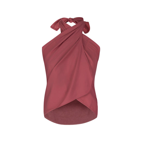 Load image into Gallery viewer, Wrap Skirt (Wildberry)
