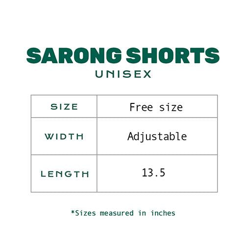 Sarong Shorts (Midnight)