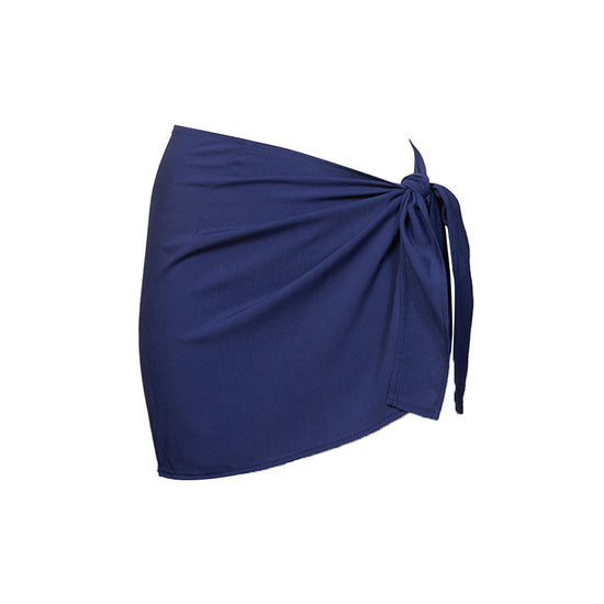Wrap Skirt (Navy Blue)