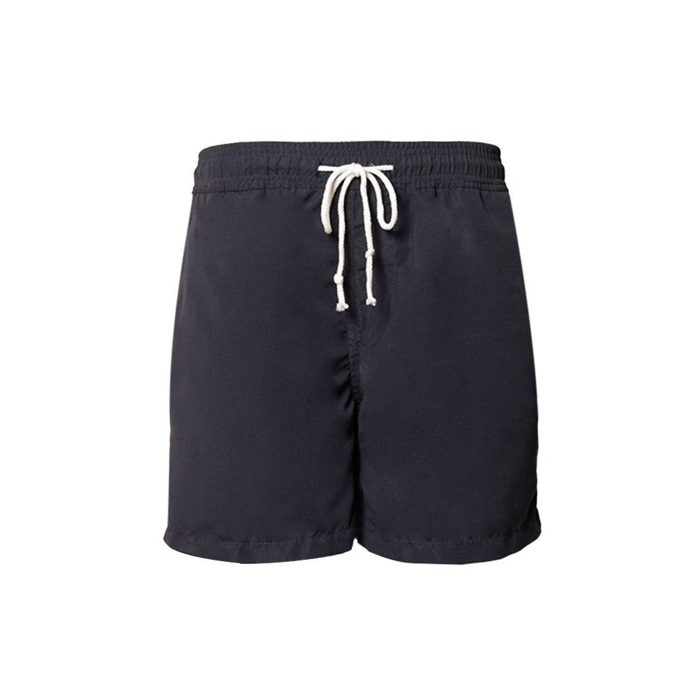 Basic Mid-Length Swim Shorts (Midnight Blue)