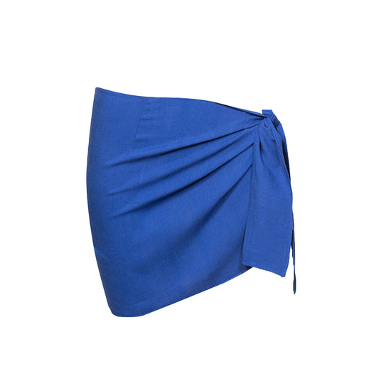 Wrap Skirt (Royal Blue)