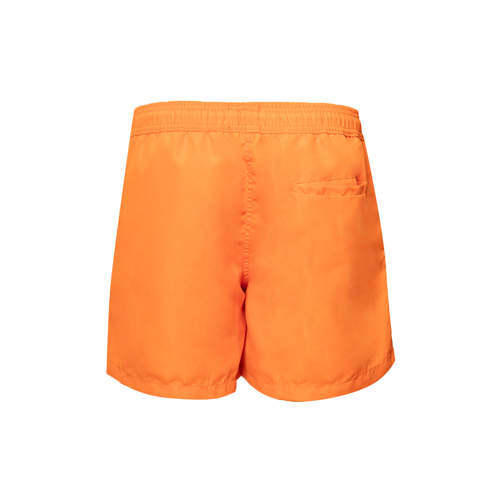 Basic Short-Length Swim Shorts (Tangerine)