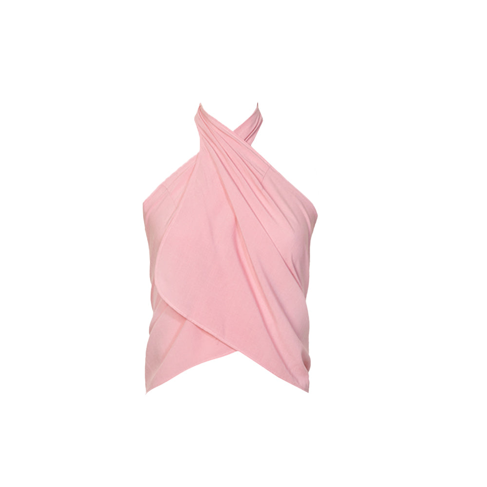 Wrap Skirt (Baby Pink)