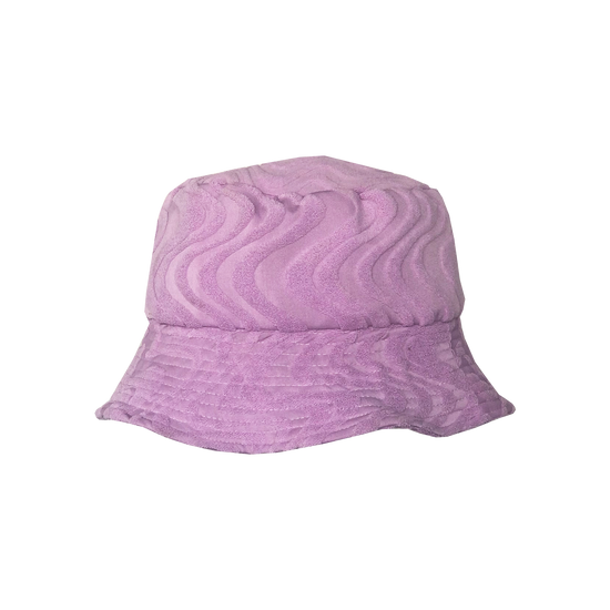 Lavender Terry Bucket Hat