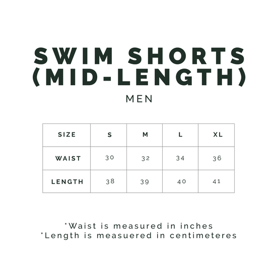 Panther Mid-Length Swim Shorts