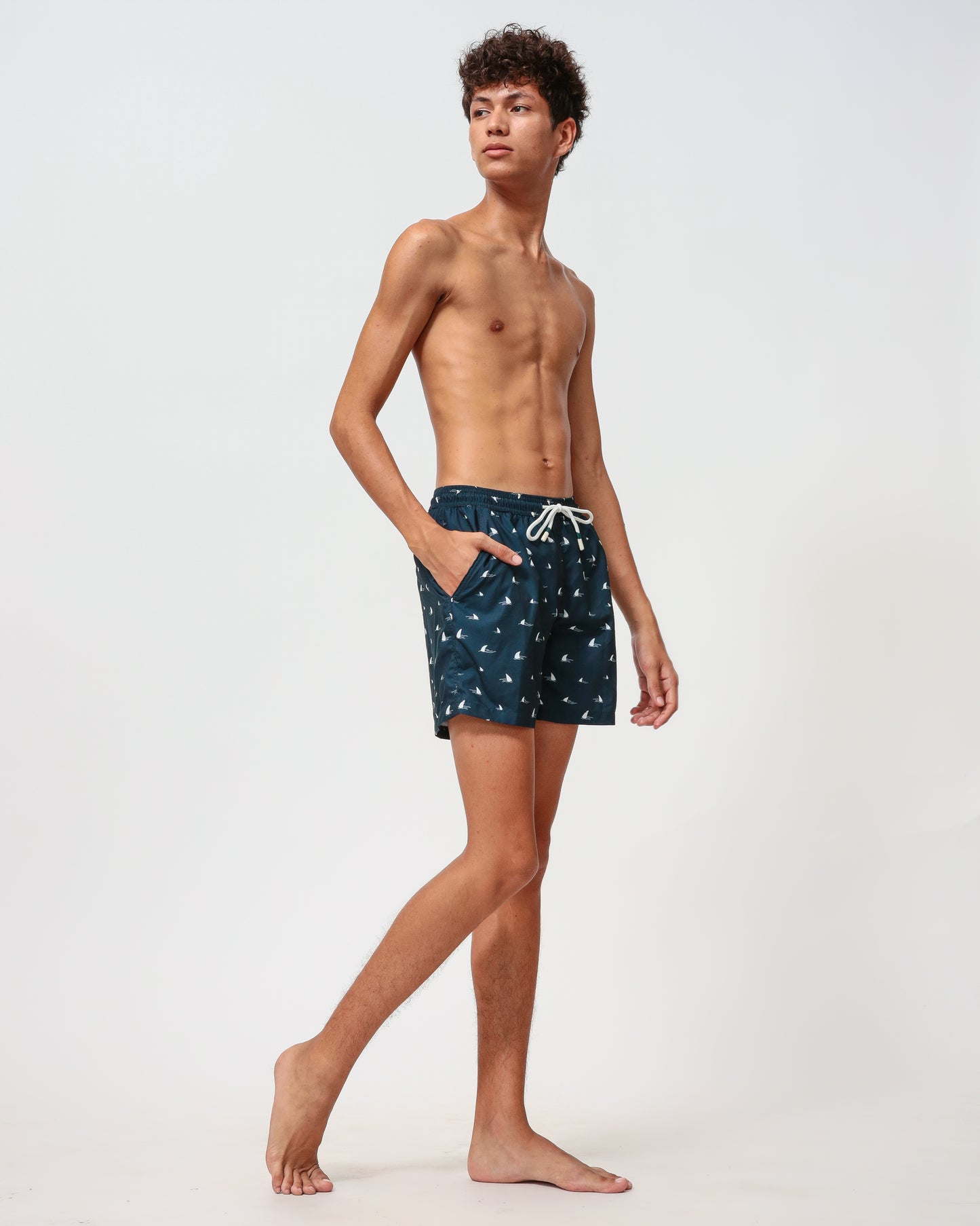 Sergio Mid-Length Swim Shorts