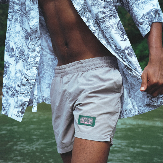 Tropic Daze Camper Shorts (Grey)