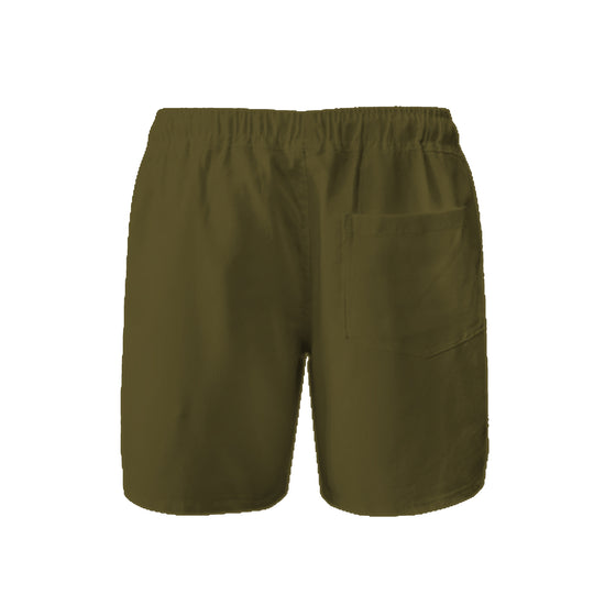 Eco-Linen Lounge Shorts (Army)
