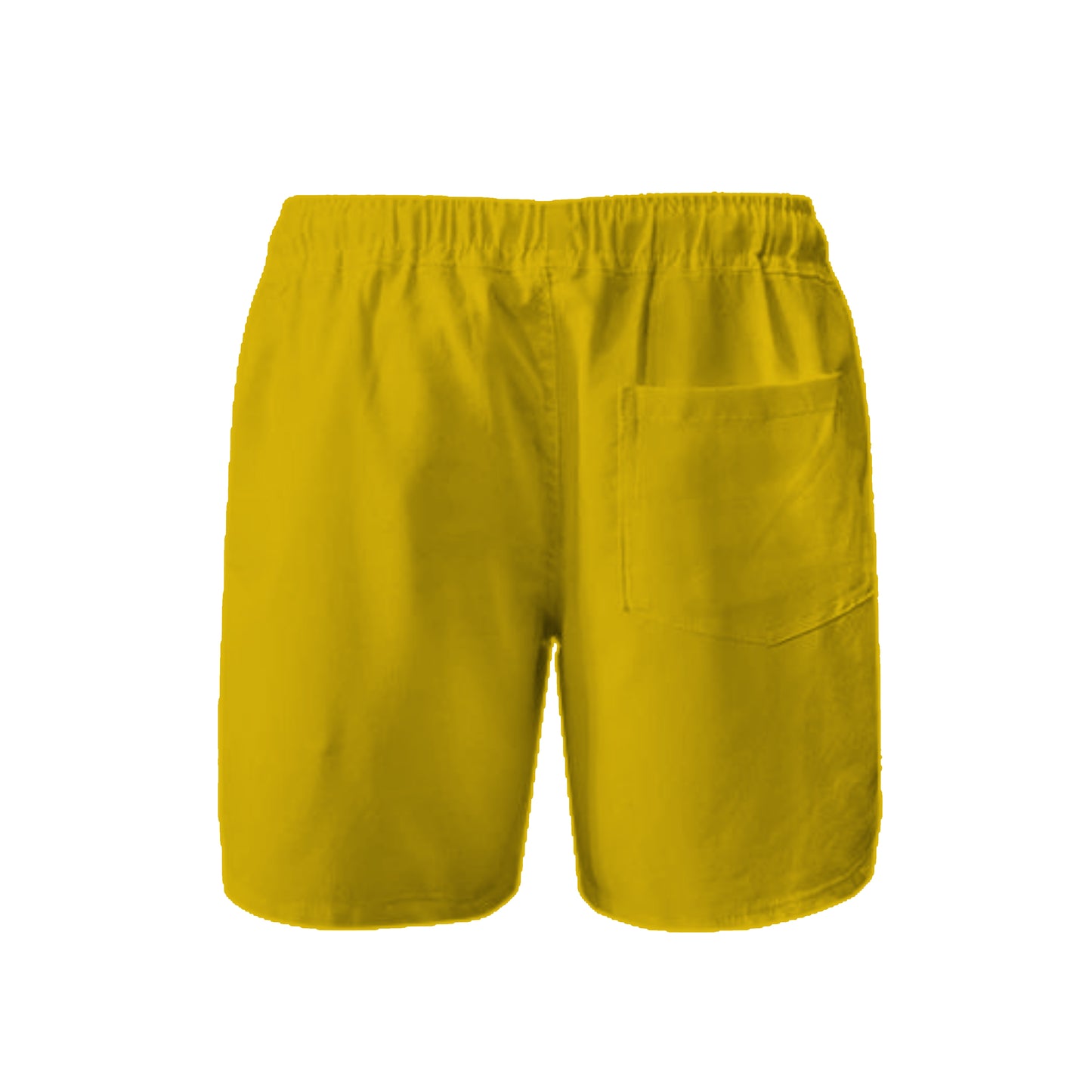 Eco-Linen Lounge Shorts (Mustard)