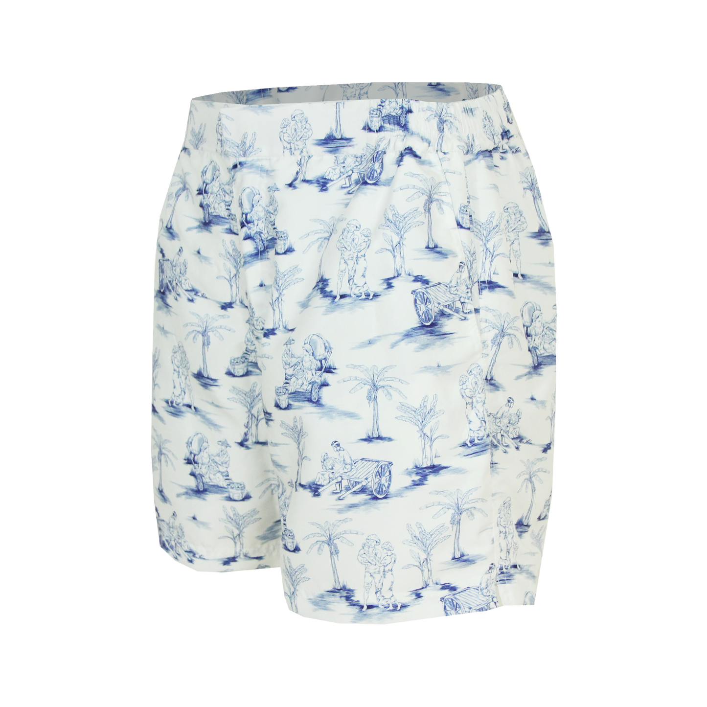 Monchet x Guppy Premium Swim Shorts (BLUE)