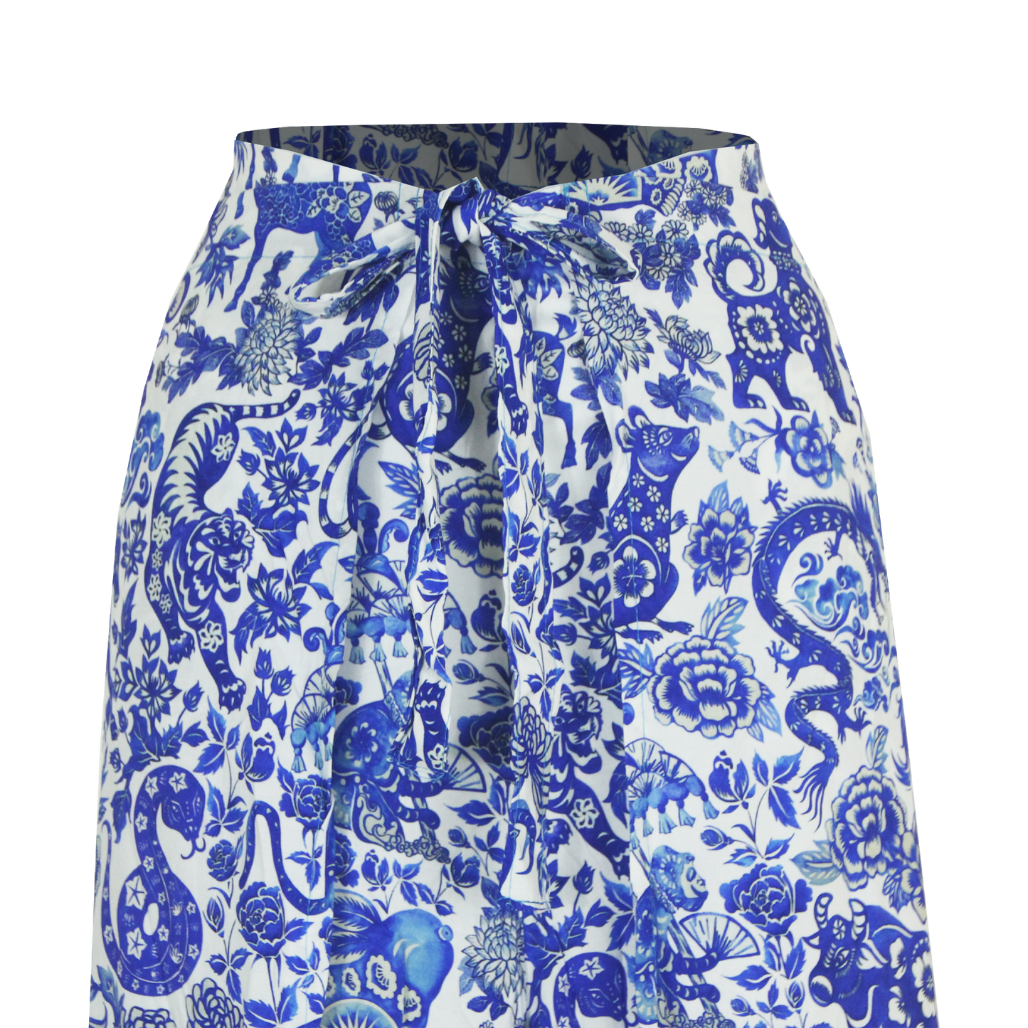 Load image into Gallery viewer, Monchet x Guppy (BLUE) Sarong Pants
