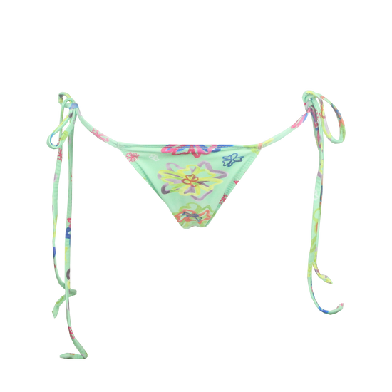 Load image into Gallery viewer, Coral String Bikini Bottom

