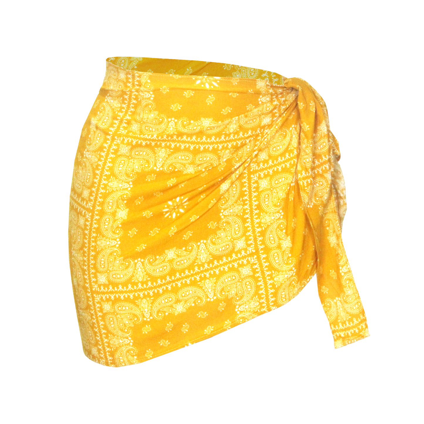 Load image into Gallery viewer, Saffron Wrap Skirt
