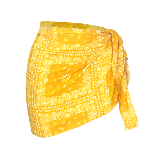 Saffron Wrap Skirt