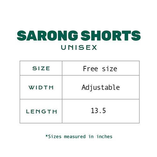 Sunset Sarong Shorts