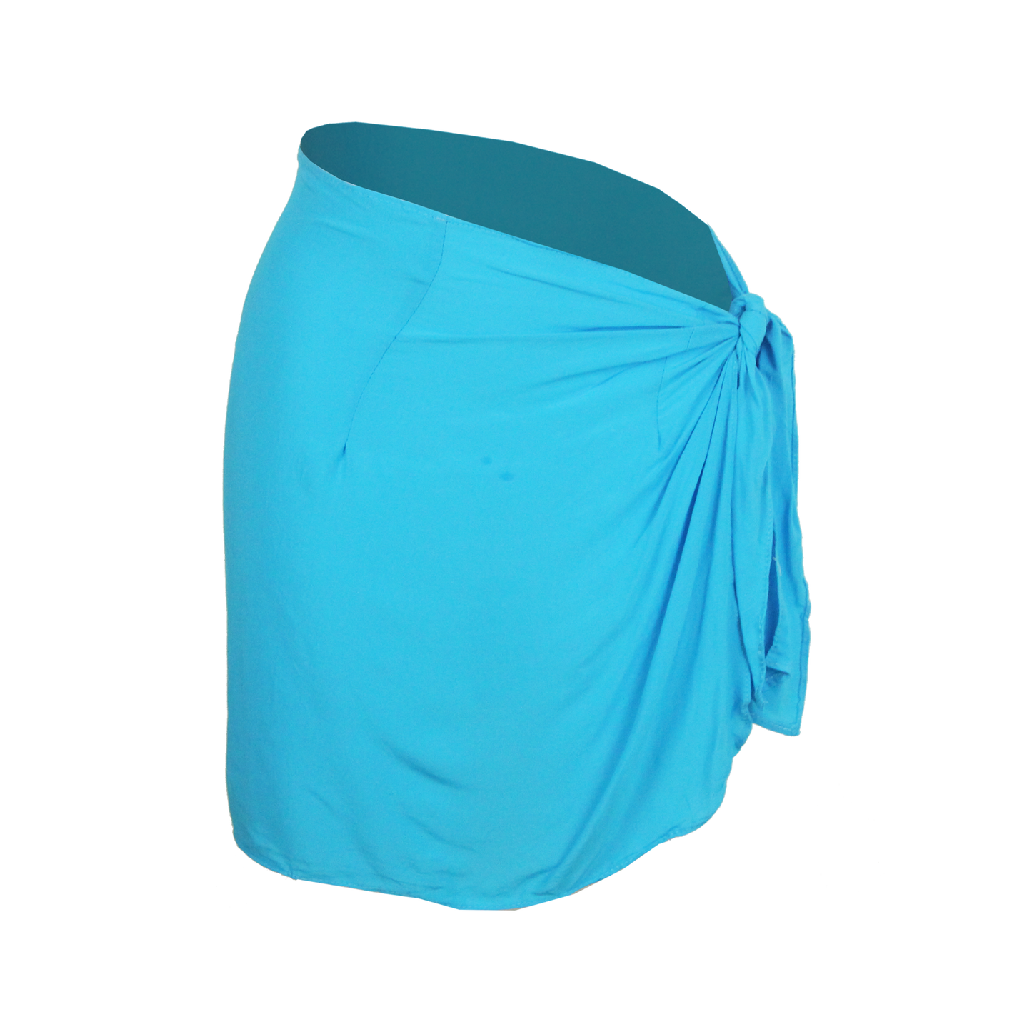 Wrap Skirt (Bright Blue)