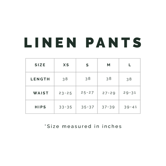 Linen Pants (Blush)
