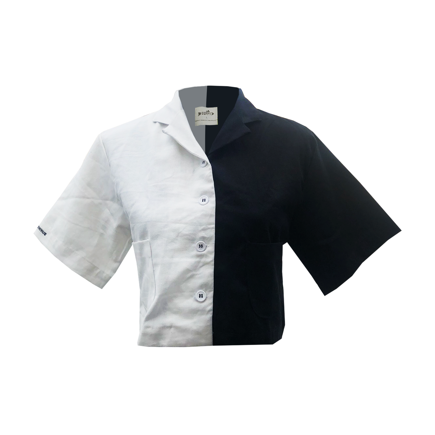 The New Hue x Guppy Cropped Polo