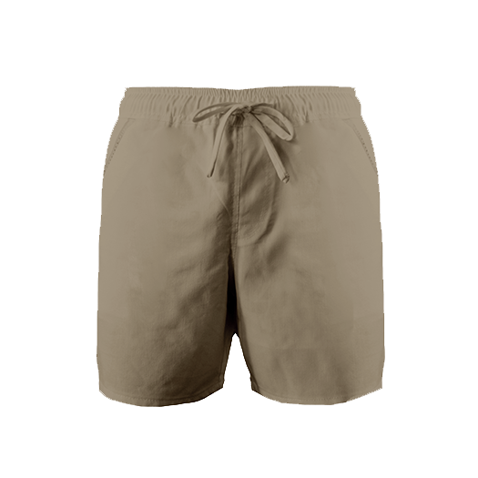 Eco-Linen Lounge Shorts (Khaki)