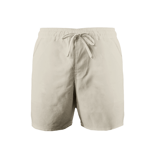 Eco-Linen Lounge Shorts (Beige)
