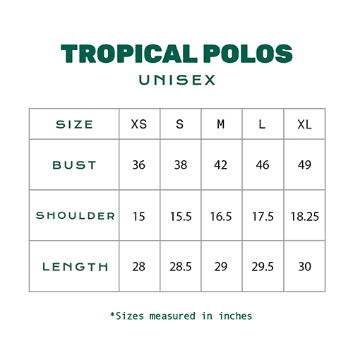 Gusti Tropical Polo (Old Fit*)