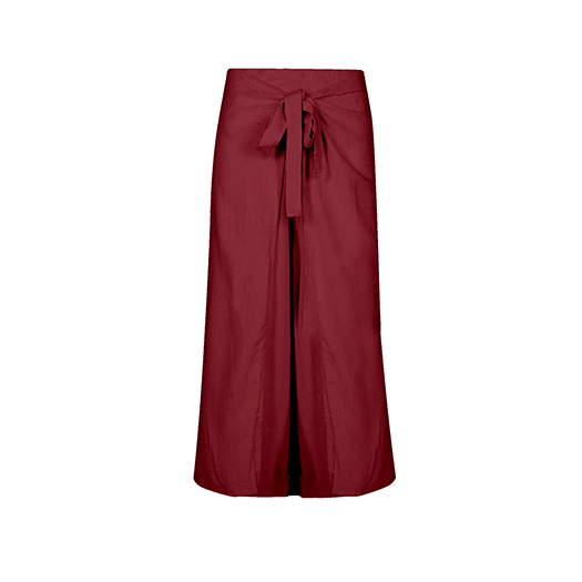 Load image into Gallery viewer, Sarong Pants (Wine Red)
